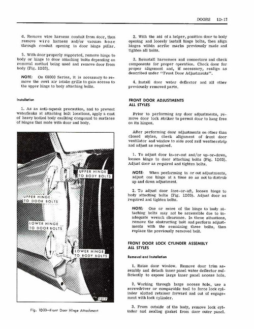 Body Shop Manual for 1965 Pontiac