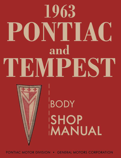 Body Shop Manual for 1963 Pontiac Tempest