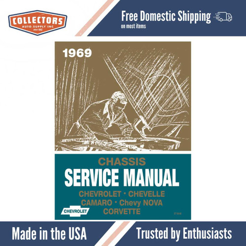 1969 Chassis Service Manual (Chevrolet / Chevelle / Nova / Corvette / Camaro)