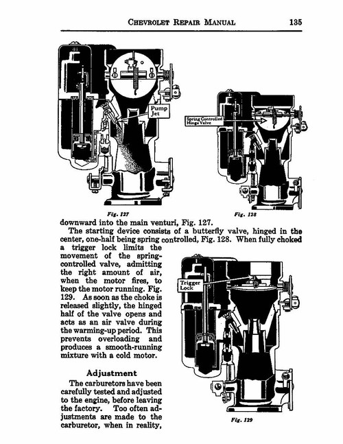 Service Manual for 1932 Chevrolet Car and Truck