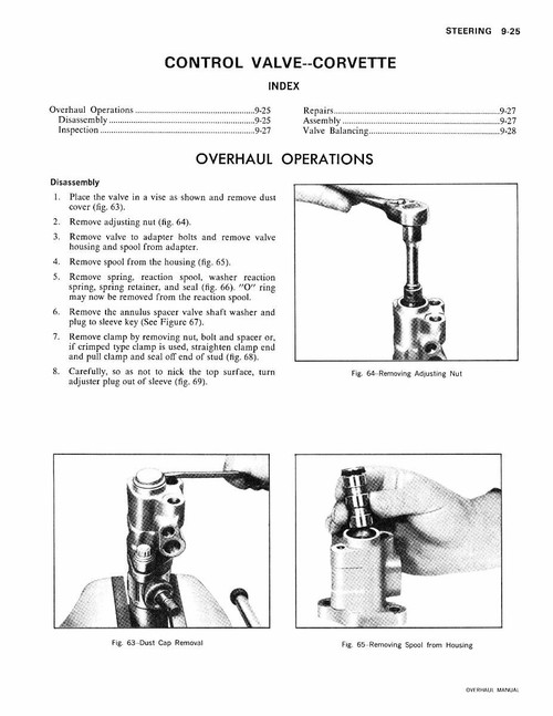 Service Manual for 1974 Chevy Car, Truck Overhaul