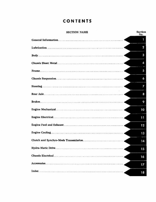 Service Manual for 1953 Cadillac