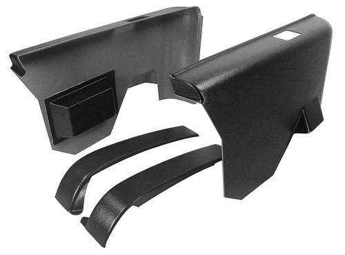 Armrest Panels for 70 Chev/Cutlass GTO LeMans Monte Carlo Coupe Plastic Rear Red