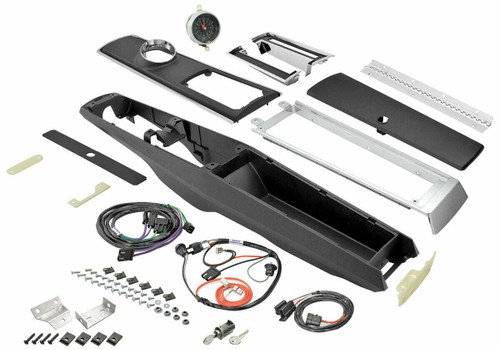 Console Kits for 1967 Chevrolet Chevelle, El Camino Auto, With Wiring & Clock 