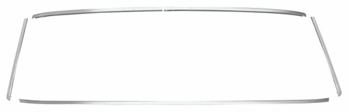 Window Reveal Moldings for 1964-1965 Chevrolet Chevelle Rear Set