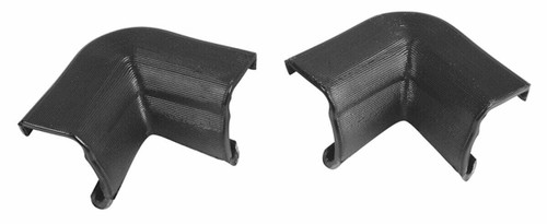 Headliner Seal Strip End Cap for 1964-1965 GM A-Body 2-Dr HT/Cpe 2-Dr Sdn Rear - Buick, Chevrolet, Oldsmobile, Pontiac