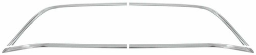 Window Moldings for 1978-1987 Chevrolet, GMC Caballero, El Camino Aluminum Rear