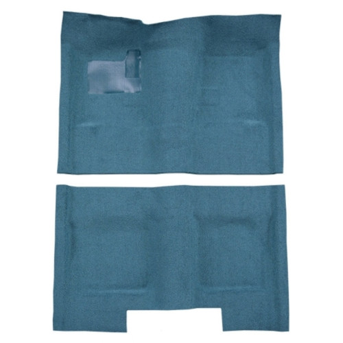 Carpet Flooring for 1968 Chevy Chevy II Interior Upgrade - precision-cut Auto-Grade loop carpet with padding & heel pads.
