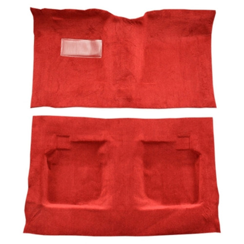 Carpet flooring for vintage Chevrolet El Camino, molded design in Fawn Tuxedo color, US-made automotive-grade material.