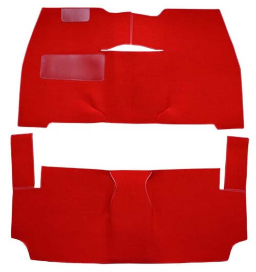 Carpet for Vintage Chevrolet Two-Ten Series 2DR Coupe - High-Quality Loop Flooring Upgrade for Classic Cars