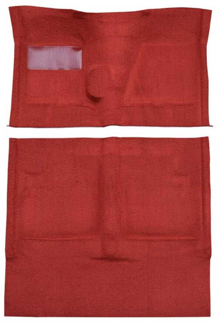1962-1967 Chevrolet Chevy II 4DR Wagon Black Loop Carpet Flooring Replacement - US-made, precision-cut for perfect fit.