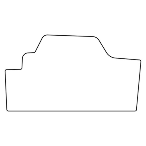 Trunk Rubber Floor Mat Cover for 1970 AMC Rebel Coupe/Sedan, High-Definition Rubber, Protects Trunk from Spills & Debris.