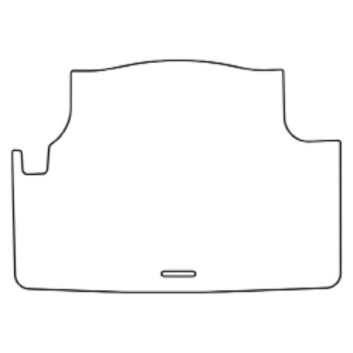 Trunk Floor Mat Cover for 1965-1966 AMC Ambassador Conv, High-Definition Rubber, Protects Trunk from Spills, & Debris.