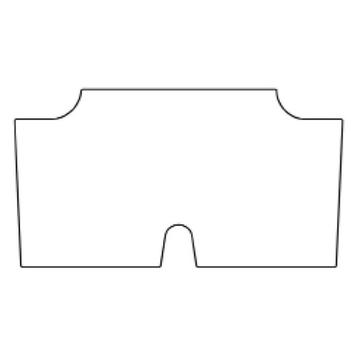 Trunk Floor Mat Cover for Classic Chevrolet, Ultra High Definition Rubber, Protects Trunk from Spills, Mud, Snow, and Debris.