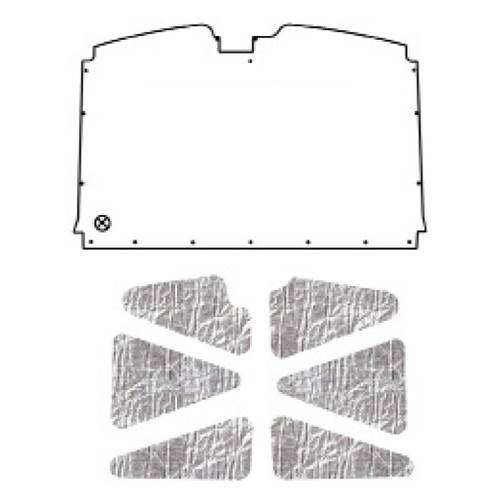 Premium Hood Insulation Heat Shield for Chevrolet Truck - Ultimate Sound & Heat Insulation, Easy Installation Kit