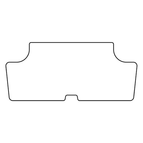Trunk Floor Mat Cover for Classic Dodge, Plymouth E-Body Car. High-Definition Rubber Protects Trunk Interior.