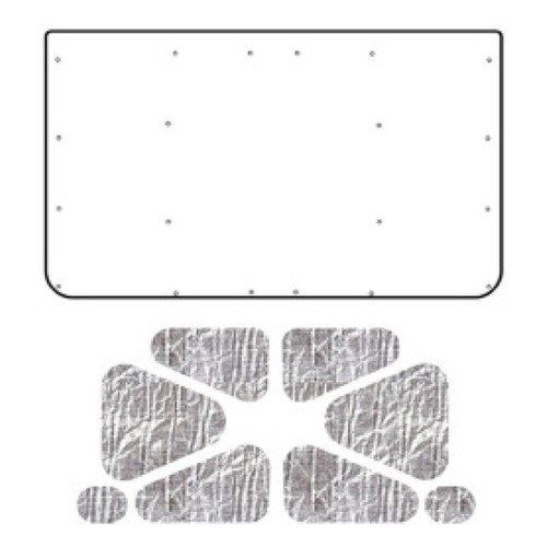 Premium Hood Insulation Pad Heat Shield for Chevrolet Blazer 73-80 - Ultimate Sound & Heat Insulation, Easy Installation.