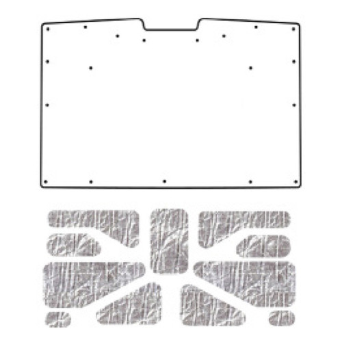 Premium Hood Insulation Pad Heat Shield for Chevrolet Truck 1981-1987 - Ultimate Sound & Heat Insulation, Easy Installation