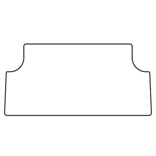 Trunk Floor Mat Cover for 73-77 Buick A-Body Ultra High Definition Rubber Smooth