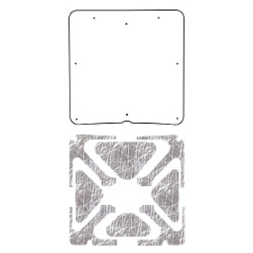 Premium Hood Insulation Pad Heat Shield for 1973-77 Chevrolet Nova - Ultimate Sound & Heat Insulation, ABS Material