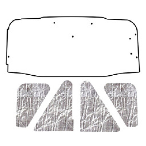 Premium Hood Insulation Pad Heat Shield for Chrysler 300 - Ultimate Sound & Heat Insulation, ABS Material, Easy Installation