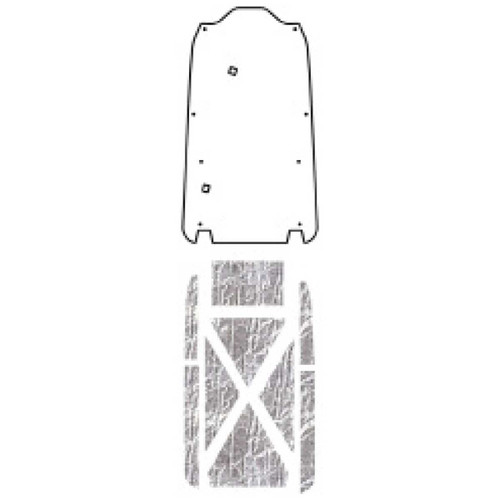 Premium Hood Insulation Pad & Heat Shield for MG-A | Ultimate Sound & Heat Insulation, Easy Installation | Made in USA
