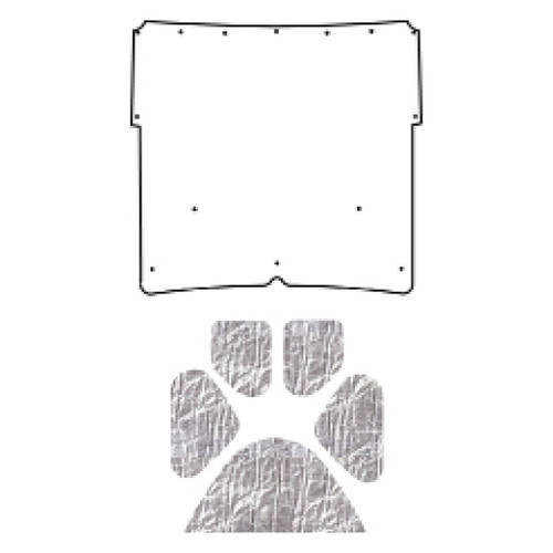 Premium Hood Insulation Pad Heat Shield for Chevrolet Camaro F-Body, Ultimate Sound & Heat Insulation, ABS Material,