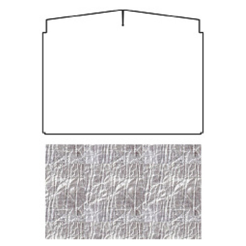 Premium Hood Insulation Pad Heat Shield for Oldsmobile Y-Body - Ultimate Sound & Heat Insulation, ABS Material, Easy Install
