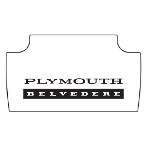 Trunk Floor Mat Cover for Classic Car Trunk, High Definition Rubber, Protects from Spills, Mud, Snow, and Debris.