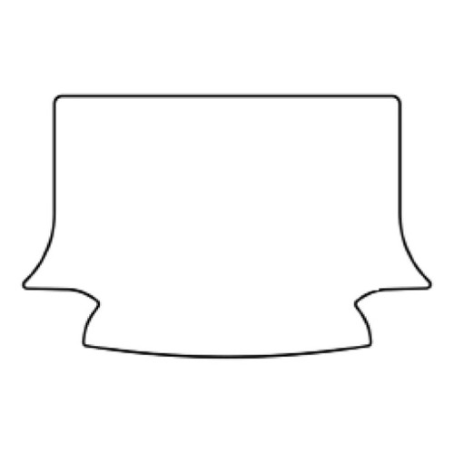 Trunk Floor Mat Cover for Classic Chevy Convertible, High Definition Rubber, Protects Trunk from Spills, Mud, Snow, & Debris.