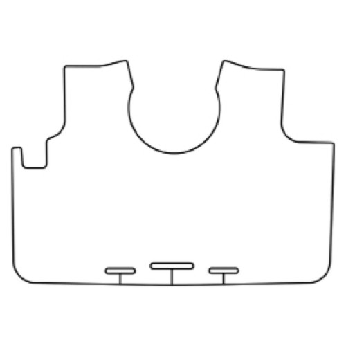 Trunk Floor Mat Cover for Classic Rambler Marlin, High Definition Rubber, Protects from Spills, Mud, Snow, and Debris