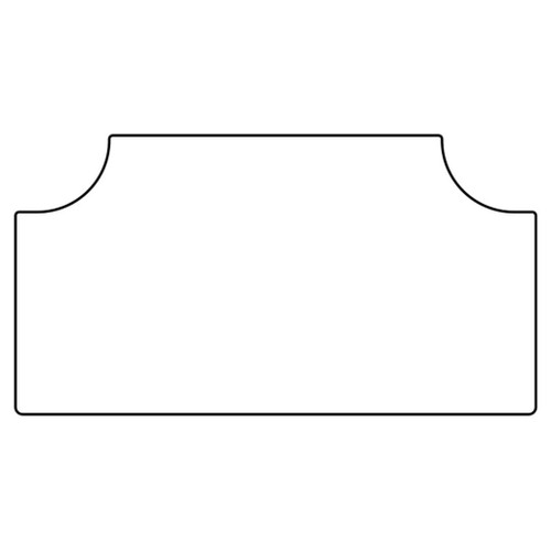 Trunk Floor Mat Cover for 64-67 Buick A-Body, Ultra High Definition Rubber Smooth, Protects Trunk from Spills, & Debris.