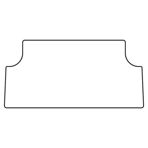 Trunk Floor Mat Cover for 73-77 Pontiac A-Body, High Definition Rubber, Protects Trunk from Spills, Mud, Snow, & Debris.