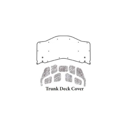 Trunk Lid Insulation Pad Cover for 73-75 Pontiac A-Body Under Trunk Cover Smooth