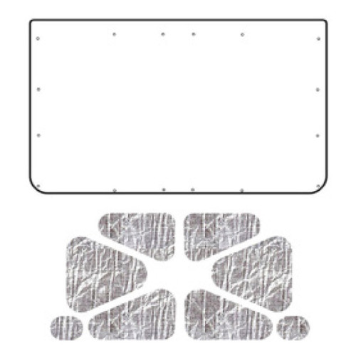 Premium Hood Insulation Pad Heat Shield for Chevrolet Truck 1973-1980, Ultimate Sound & Heat Insulation, Easy Installation