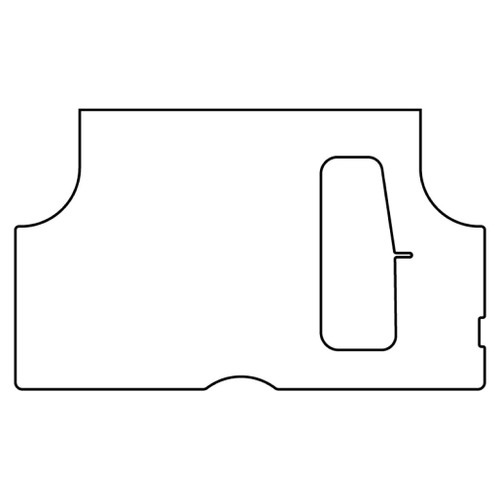 Trunk Floor Mat Cover for Classic Chevrolet, Ultra High Definition Rubber, Protects Trunk from Spills, Mud, Snow and Debris!