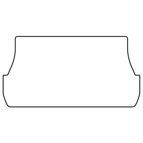 Trunk Rubber Floor Mat Cover for 1961-1963 Pontiac Y-Body, Smooth Rubber - Protects Trunk from Spills, Mud, Snow, and Debris