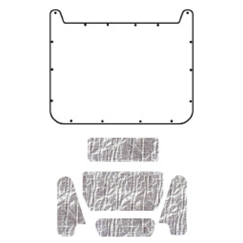 Hood Insulation Pad for 1971-1974 Plymouth Road Run AcoustiHood Kit Smooth