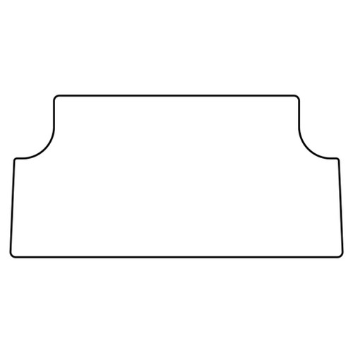 Trunk Floor Mat Cover for 73-75 Oldsmobile Rubber High Definition Rubber Smooth