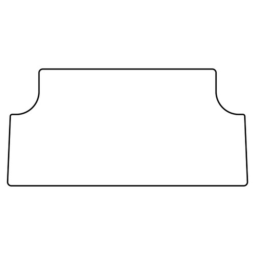 Trunk Floor Mat Cover for 73-75 Oldsmobile A-Body, High Definition Rubber, Protects Trunk from Spills, Mud, Snow, and Debris.