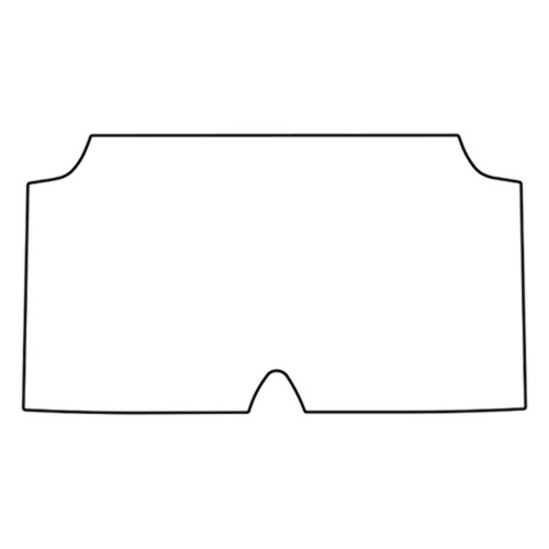 Trunk Floor Mat Cover for Classic Ford Fairlane, High-Quality Rubber, Protects from Spills, Mud, Snow, and Debris