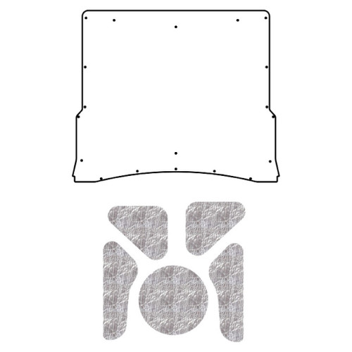 Hood Insulation Pad for 73-75 Chevrolet A-Body & El Camino AcoustiHood Kit