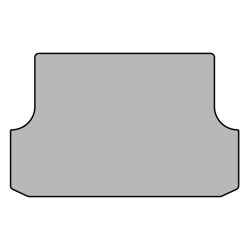 Trunk Floor Mat Cover for 79-93 Mustang Hatchback, Ultra High Definition Rubber, Protects Trunk from Spills, & Debris.