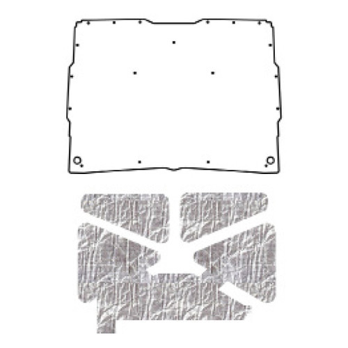 Premium Hood Insulation Pad Heat Shield for GMC Sonoma Trucks - Ultimate Sound & Heat Insulation, Easy Installation Kit