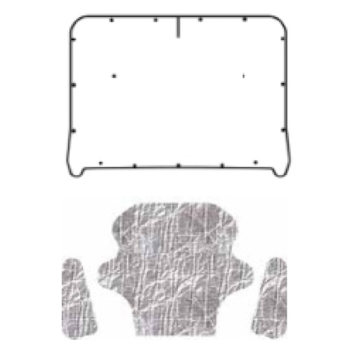 Hood Insulation Pad for 1970-1974 Dodge Challenger AcoustiHood Kit Smooth