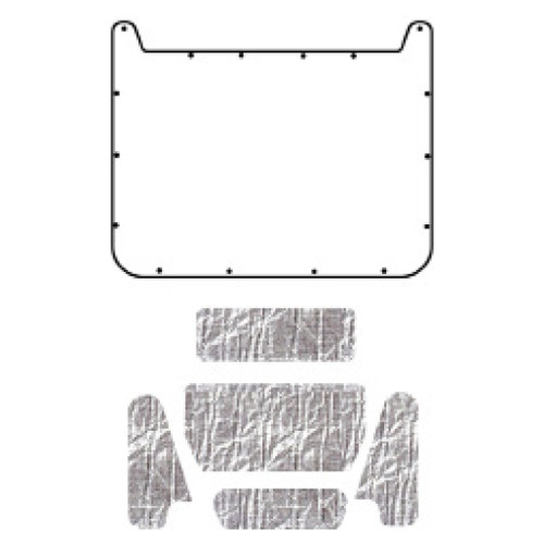 Hood Insulation Pad for 71-74 Dodge Coronet/Charger AcoustiHood Kit Smooth