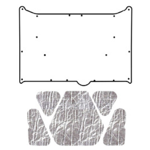 Hood Insulation Pad for 1968-1970 Dodge Coronet/Charger AcoustiHood Kit