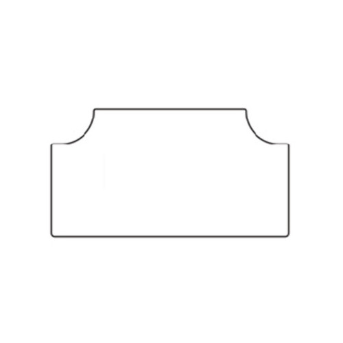 Trunk Floor Mat Cover for Classic Mercury Comet, High Definition Rubber, Protects Trunk from Spills, Mud, Snow, and Debris.