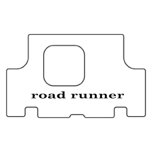 Trunk Floor Mat Cover for Classic Car Trunk, High Definition Rubber, Protects from Spills, Mud, Snow and Debris.