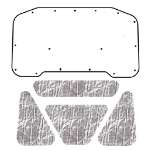 Hood Insulation Pad for 1963-1964 Plymouth Barracuda AcoustiHood Kit Smoot
